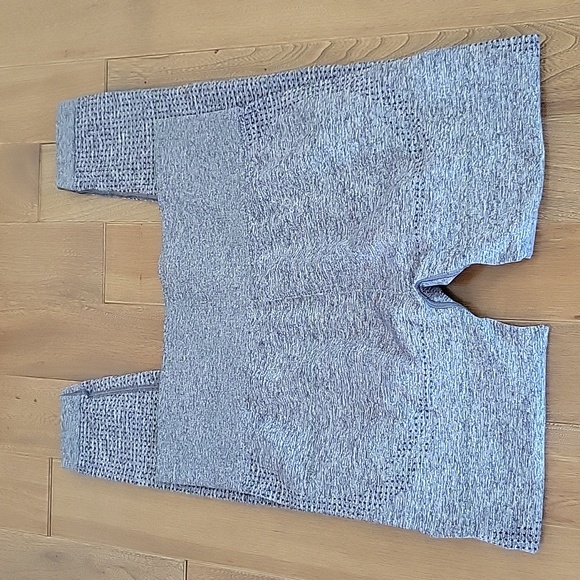 Gymshark Heathered Gray High Rise Leggings Pants Small - Picture 3 of 7